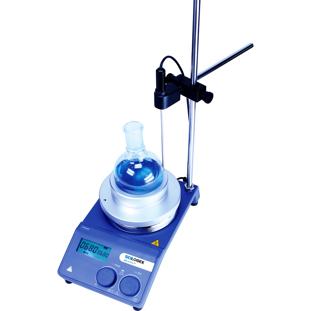 SCILOGEX SCI340-Pro Circular-top LCD Digital Hotplate Stirrer (340ºC Max.)